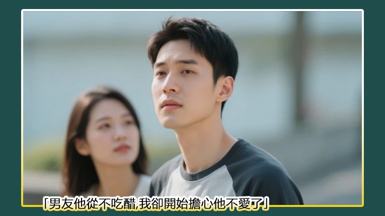 男友他從不吃醋，我卻開始擔心他不愛了
