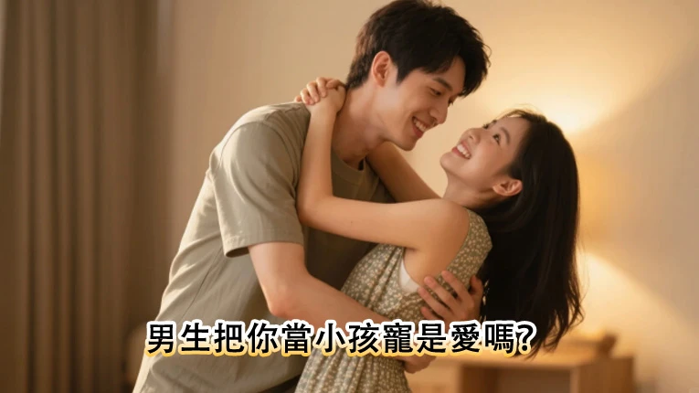男生把你當小孩寵是愛嗎？