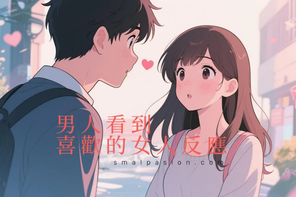 男人看到喜歡的女人反應