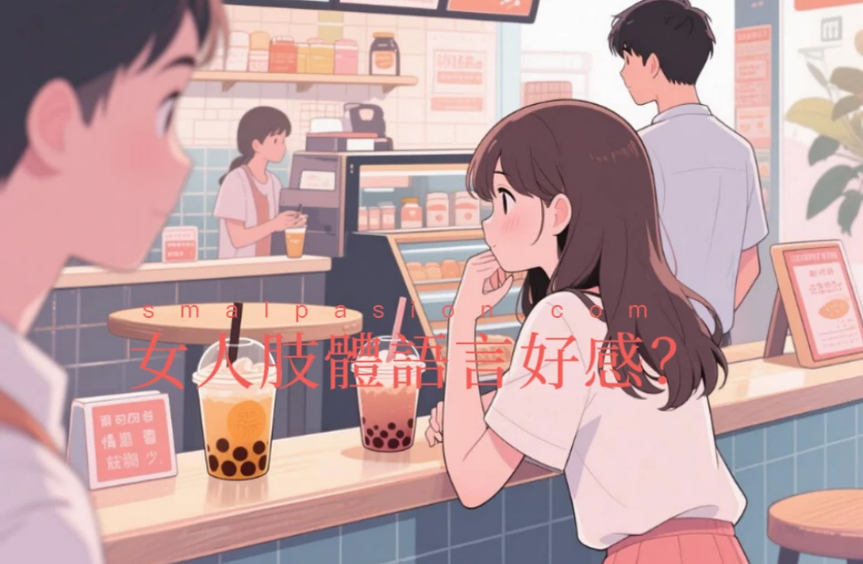 女人肢體語言好感？